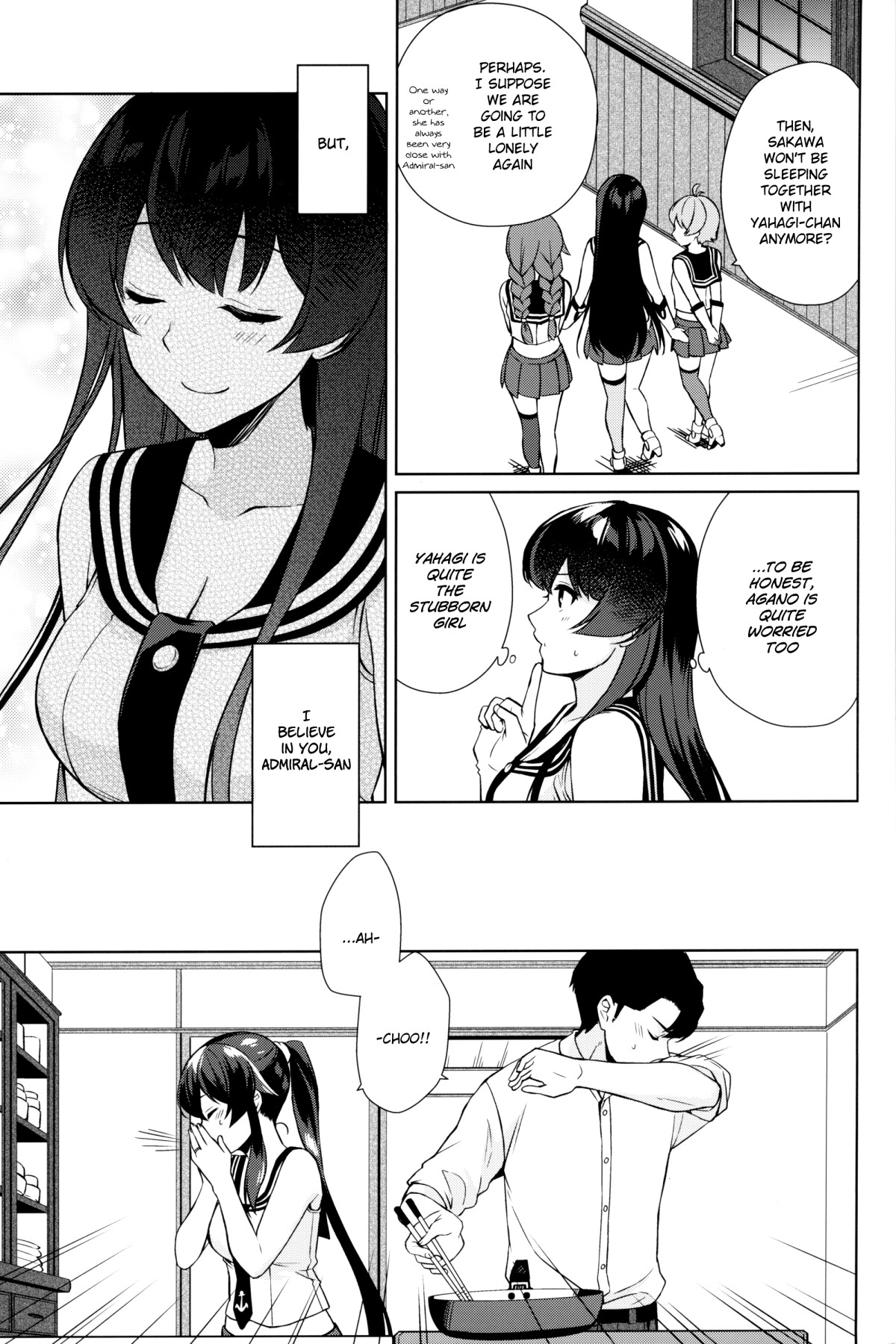 Hentai Manga Comic-Light Cruiser Yahagi Fell In Love - Third-Read-9